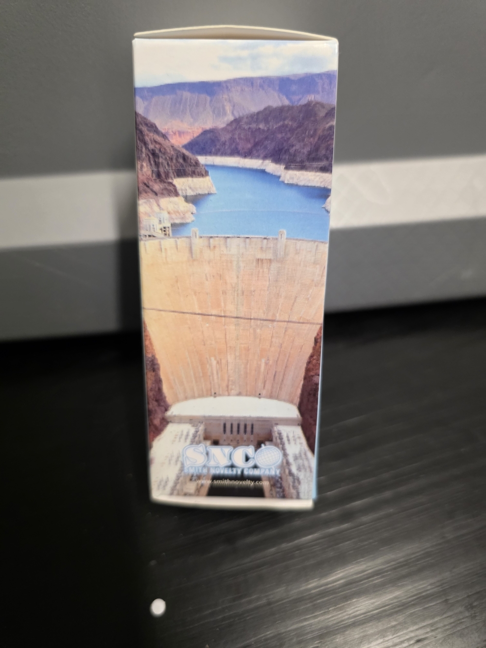 Mini Handheld Fan with LED Message - Light Blue - Picture 2 of 3
